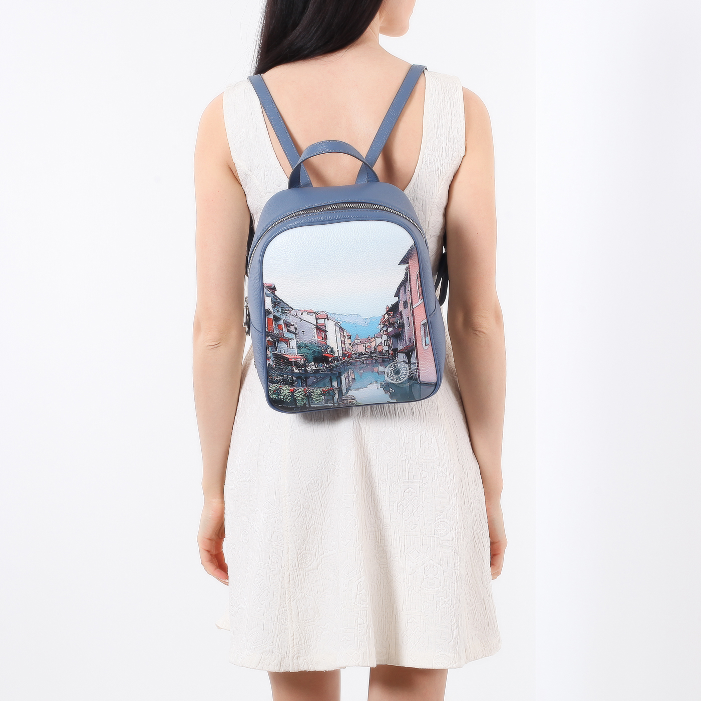 Рюкзак из мягкой кожи Chatte 