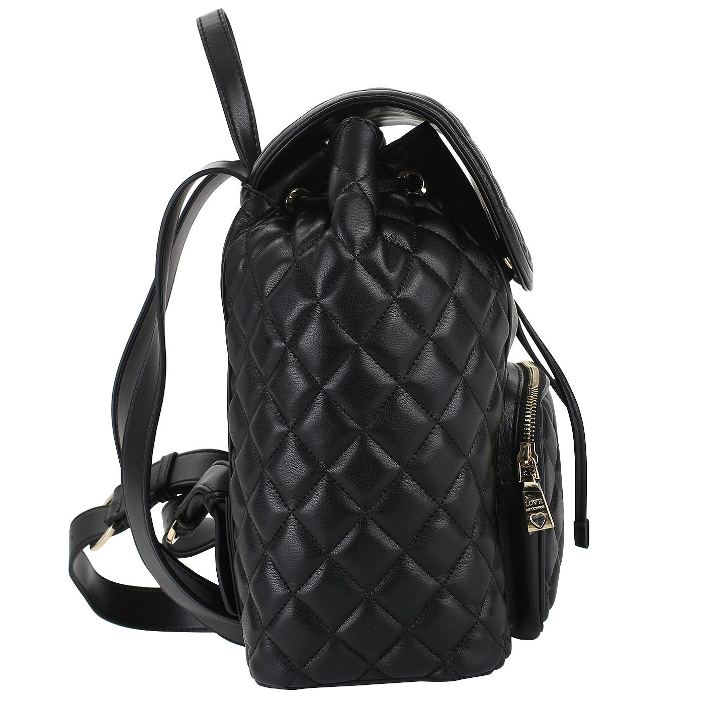 Стеганый рюкзак со шнурком Love Moschino Super Quilted