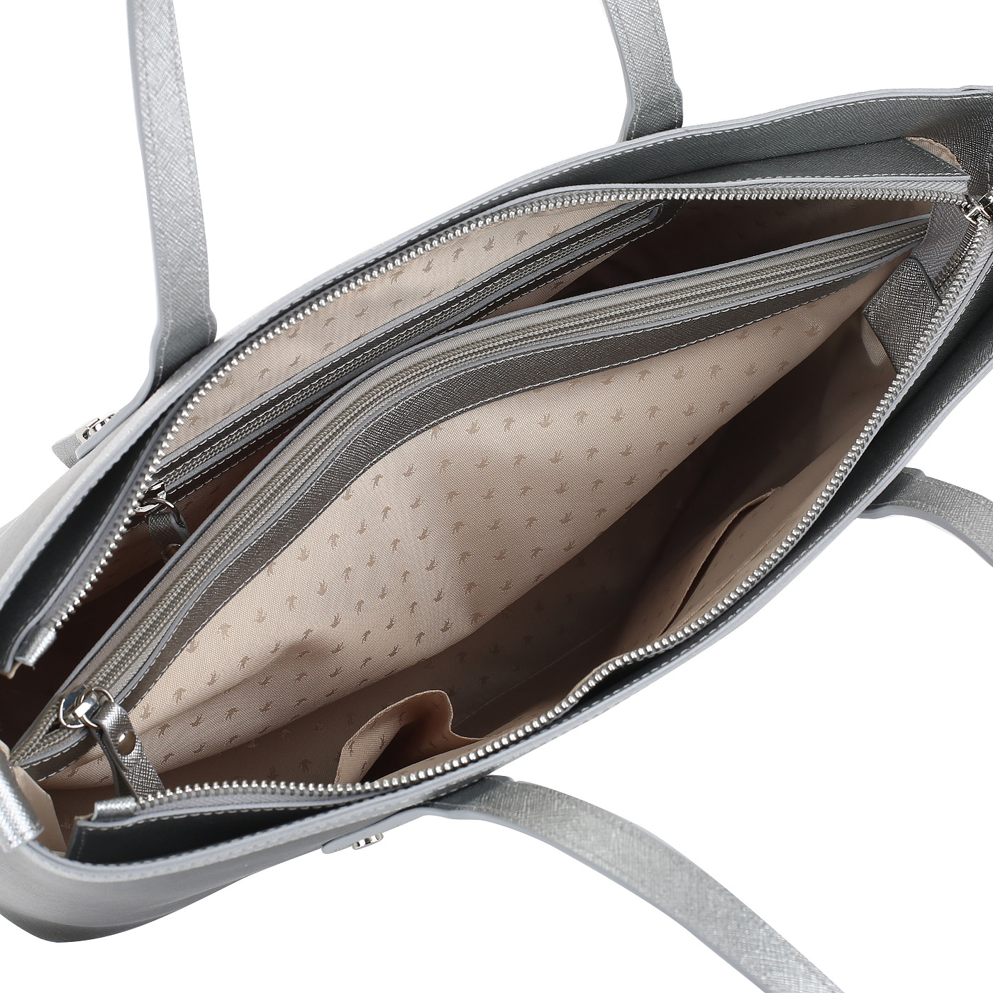 Сафьяновая сумка с брелоком Aurelli 