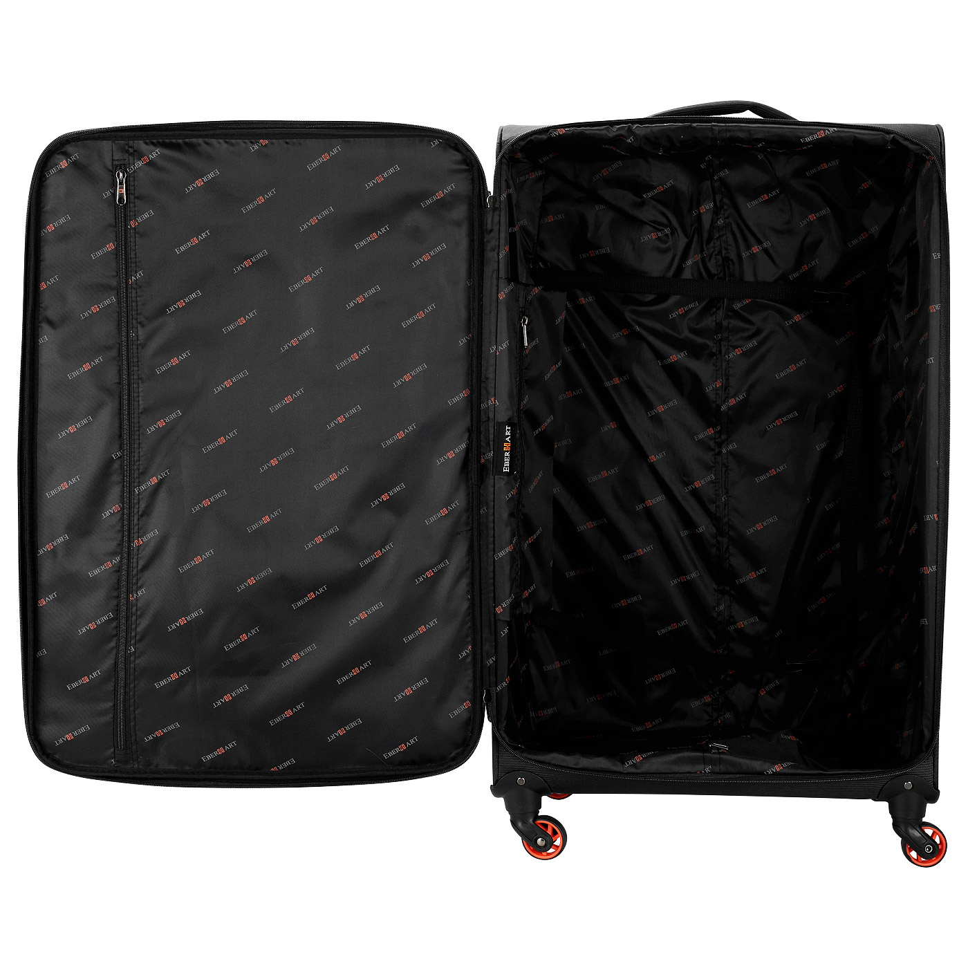 Чемодан очень большой XL тканевый Eberhart Laguna