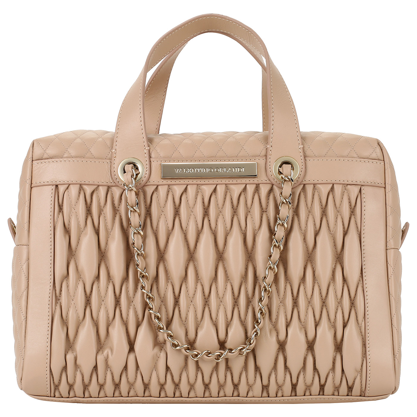 Valentino Orlandi Стеганая сумка с плечевым ремешком