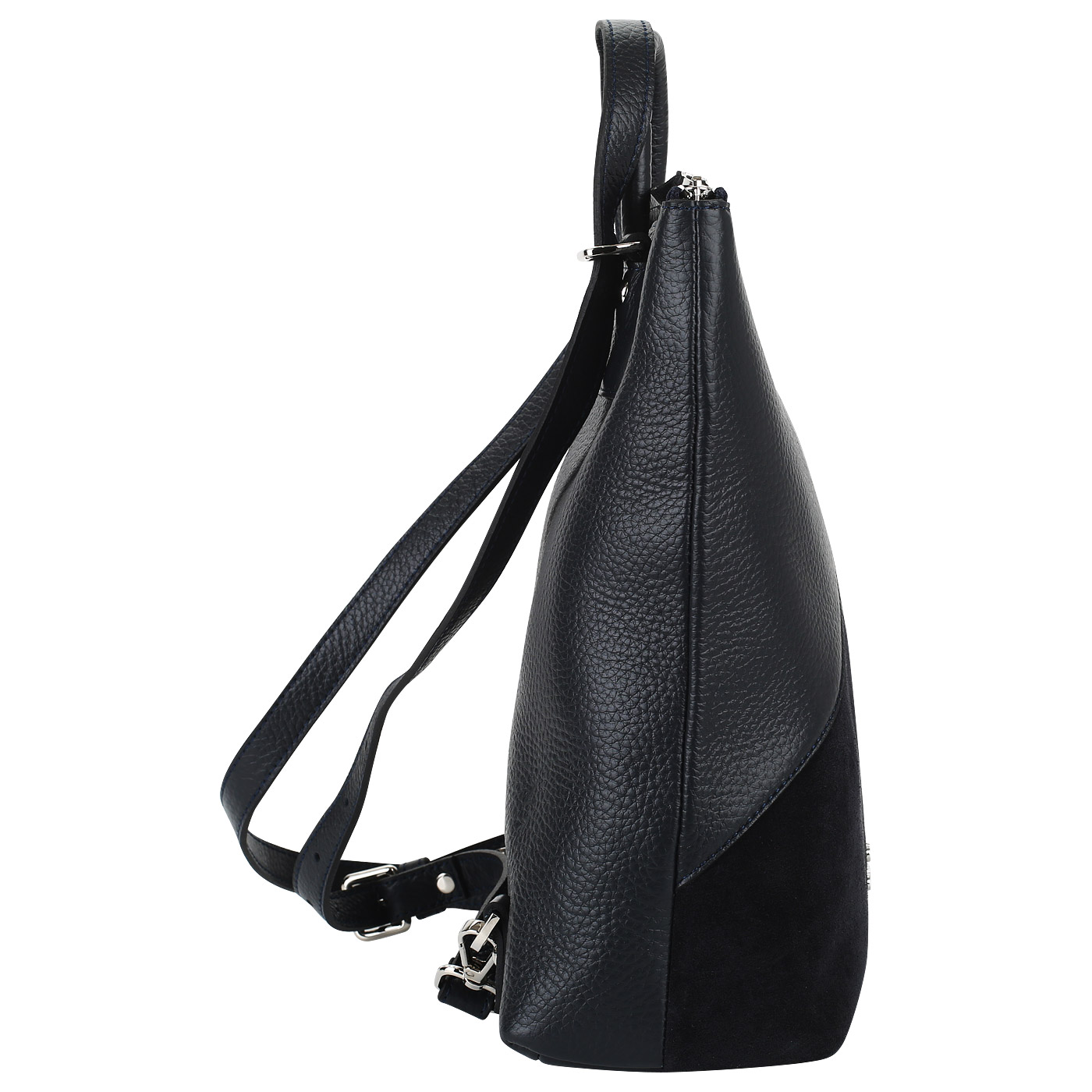 Городской рюкзак из кожи и замши Chatte 