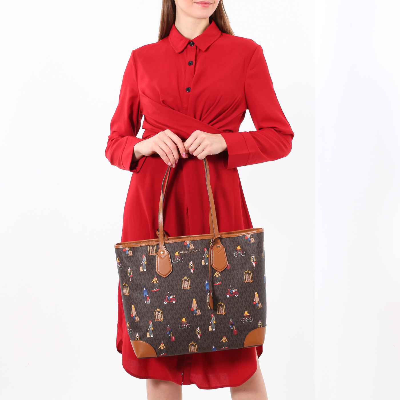 Сумка с косметичкой Michael Kors Eva