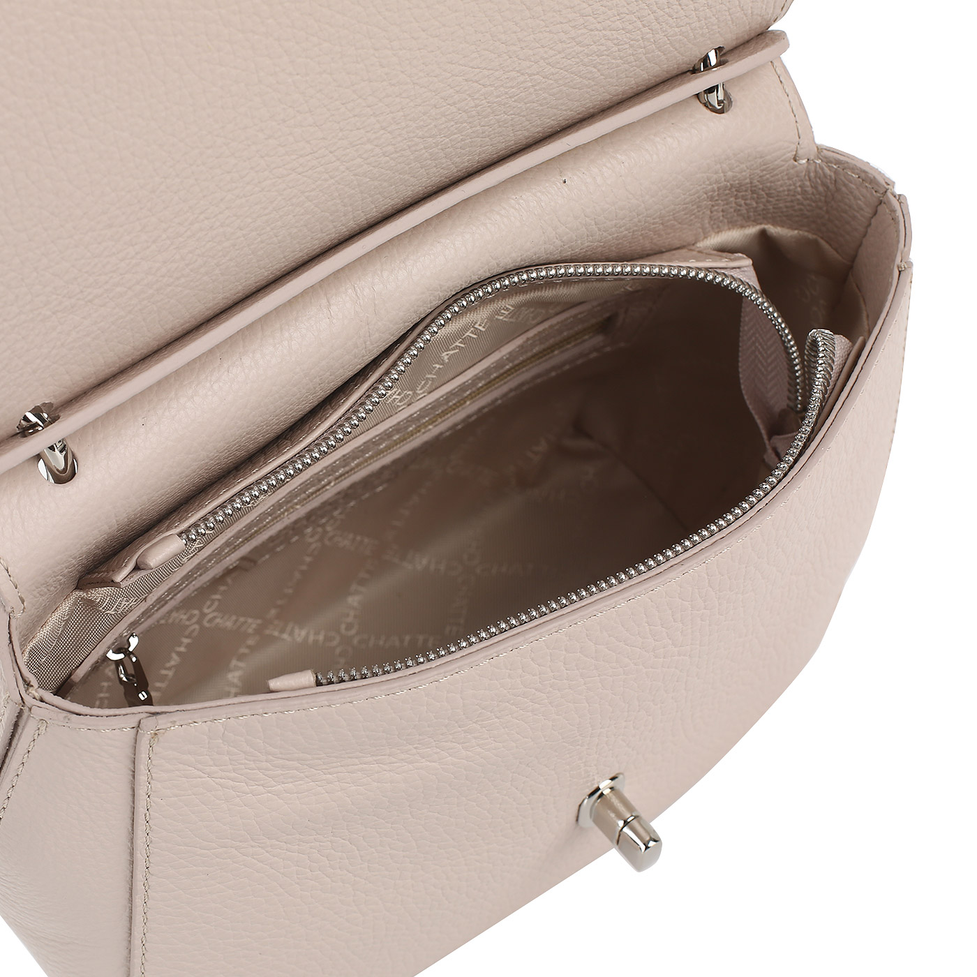 Светло-розовая сумка Chatte 