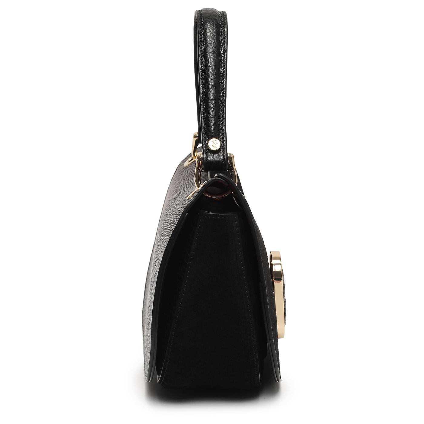 Кожаная сумка Carlo Salvatelli Madeleine camoscio