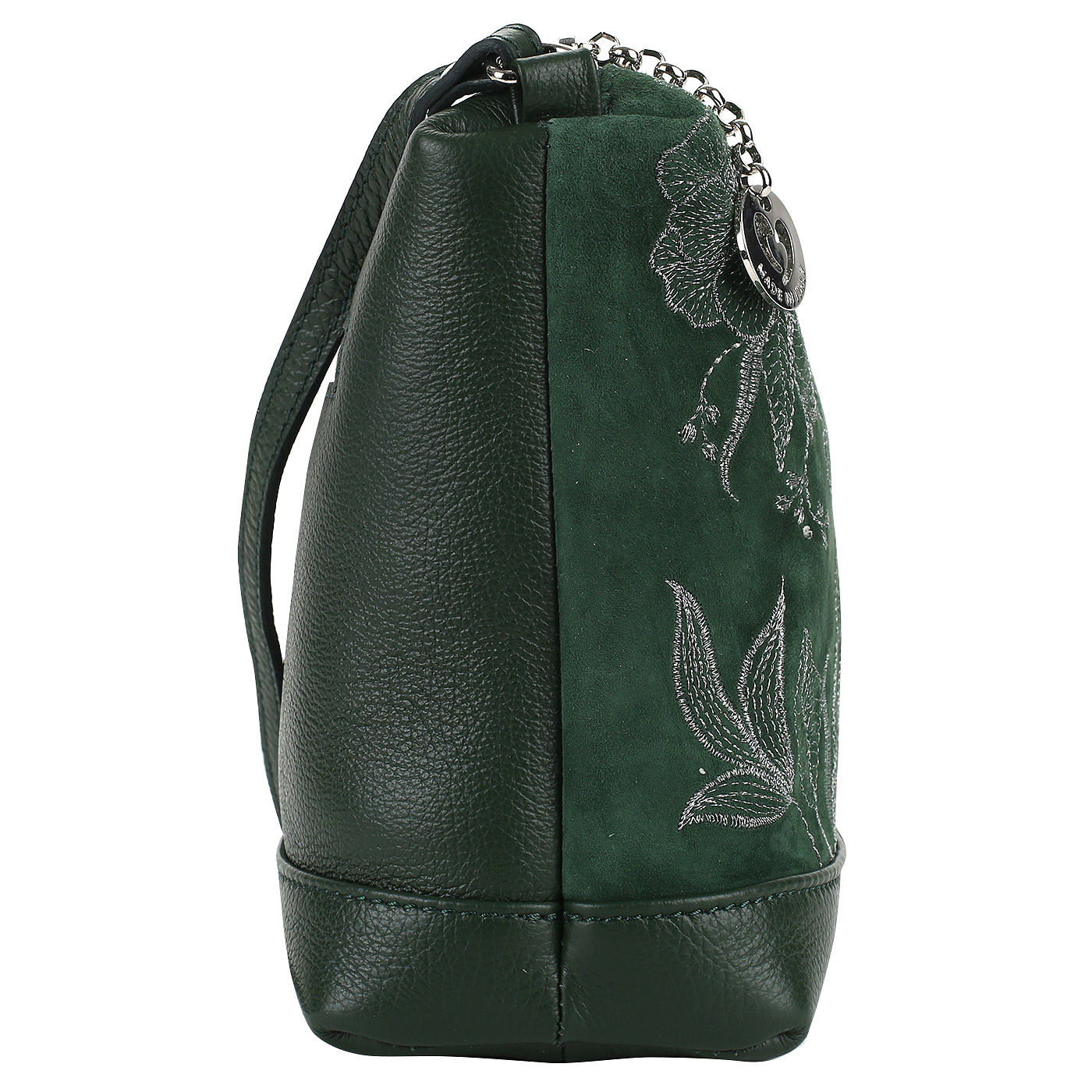 Мягкая кожаная сумочка через плечо Marina Creazioni 