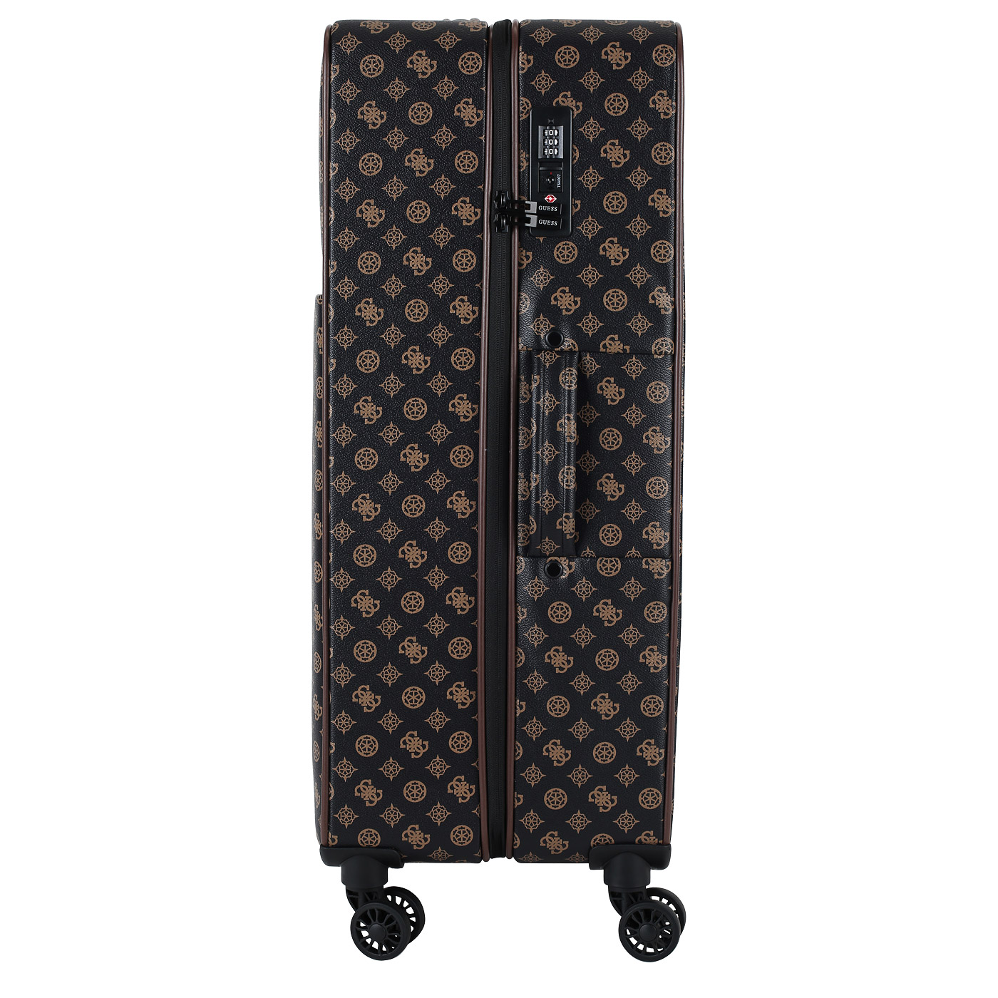 Чемодан тисненый Guess Peony