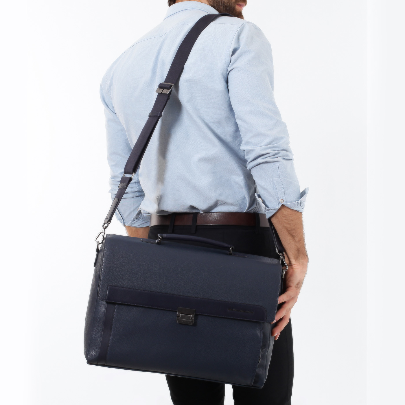 Кожаный портфель Piquadro Feels