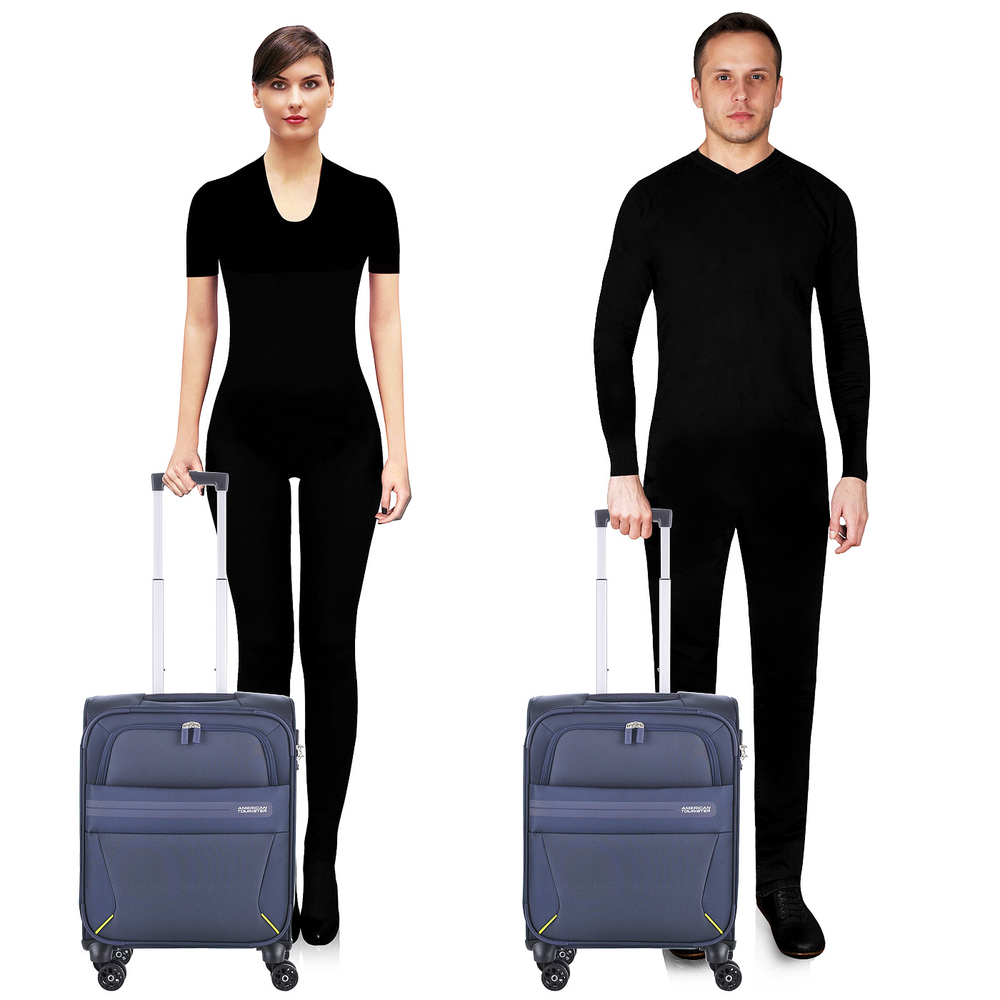 Чемодан для ручной клади тканевый American Tourister Summer Voyager