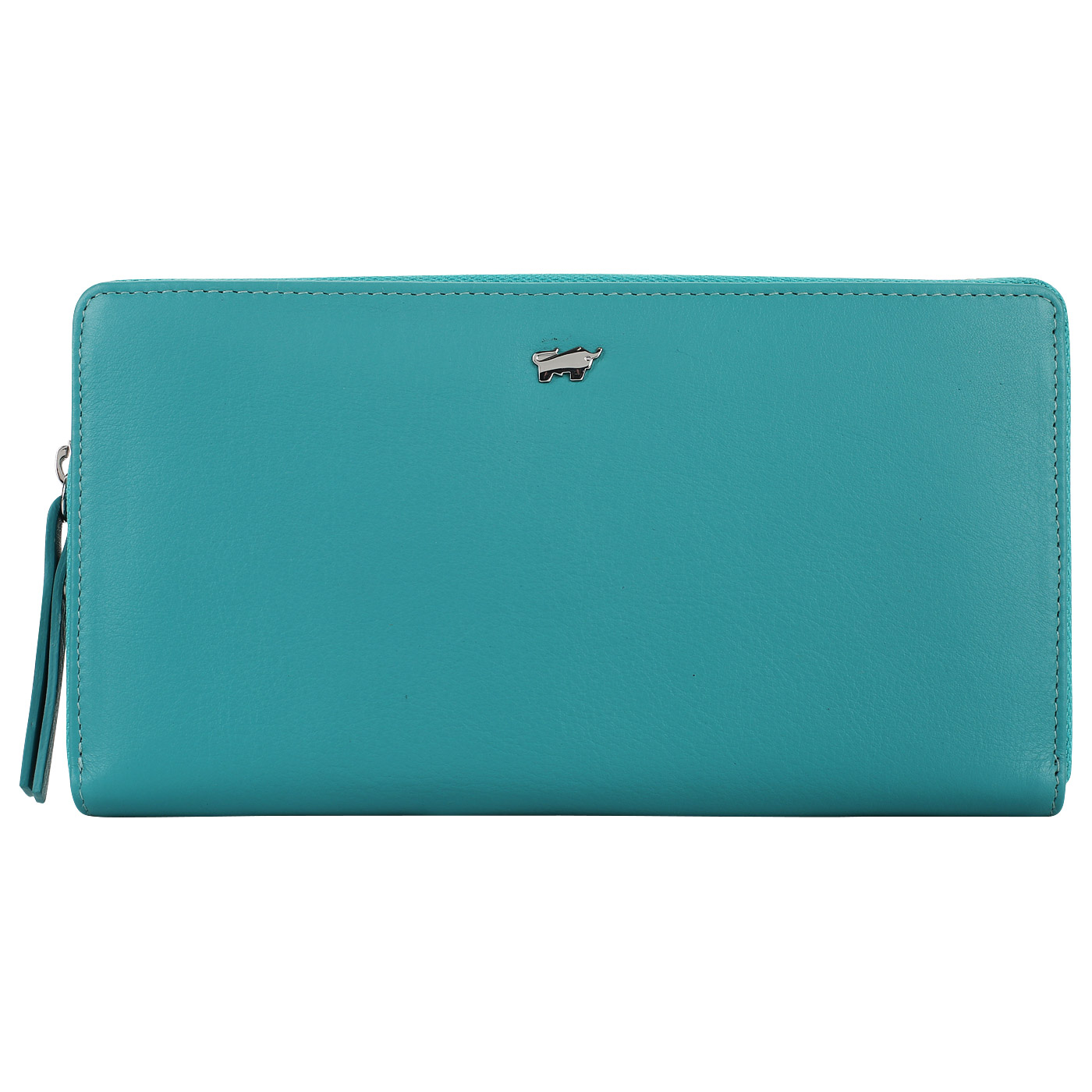 Braun Buffel Бирюзовое портмоне на молнии