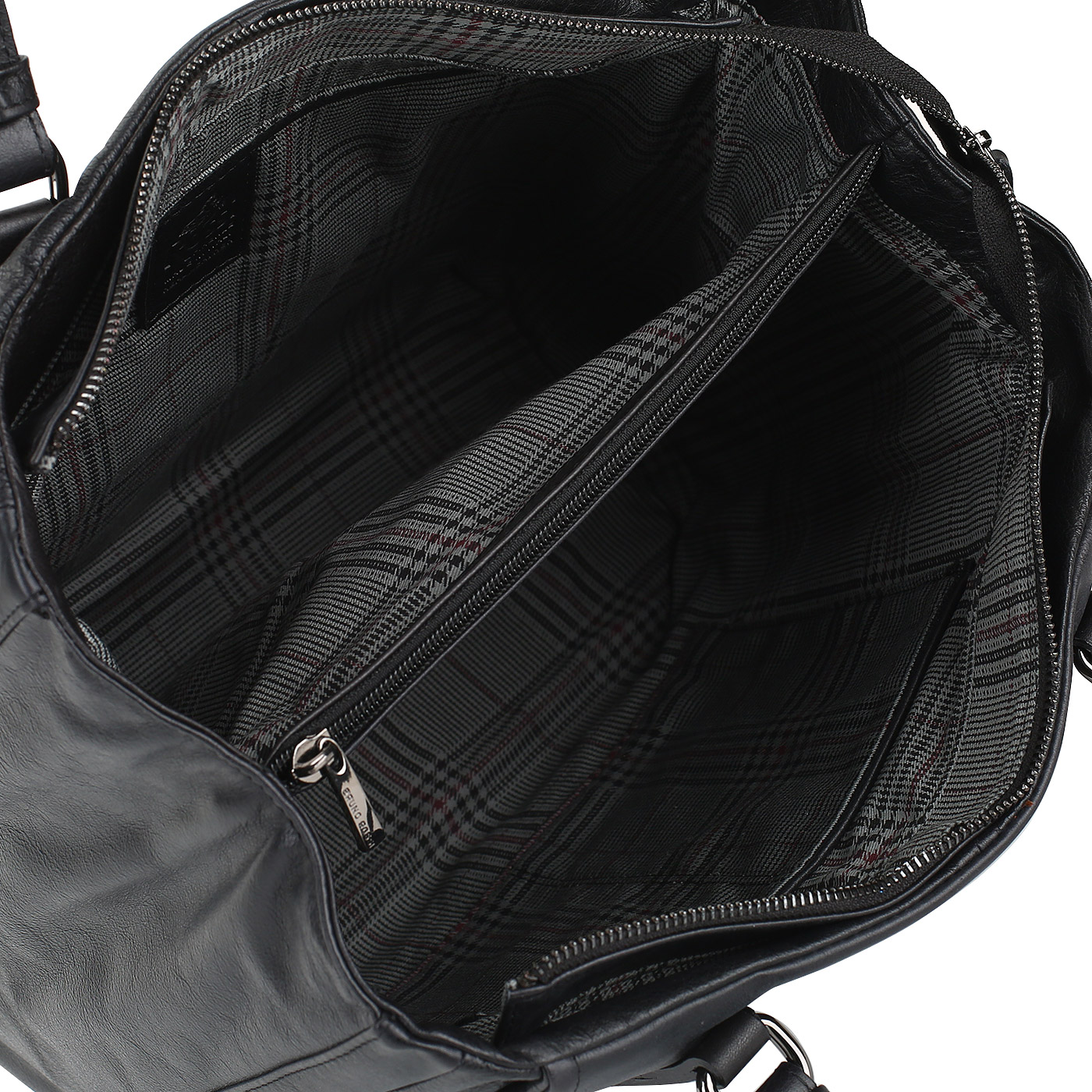 Сумка-тоут из кожи Bruno Rossi 