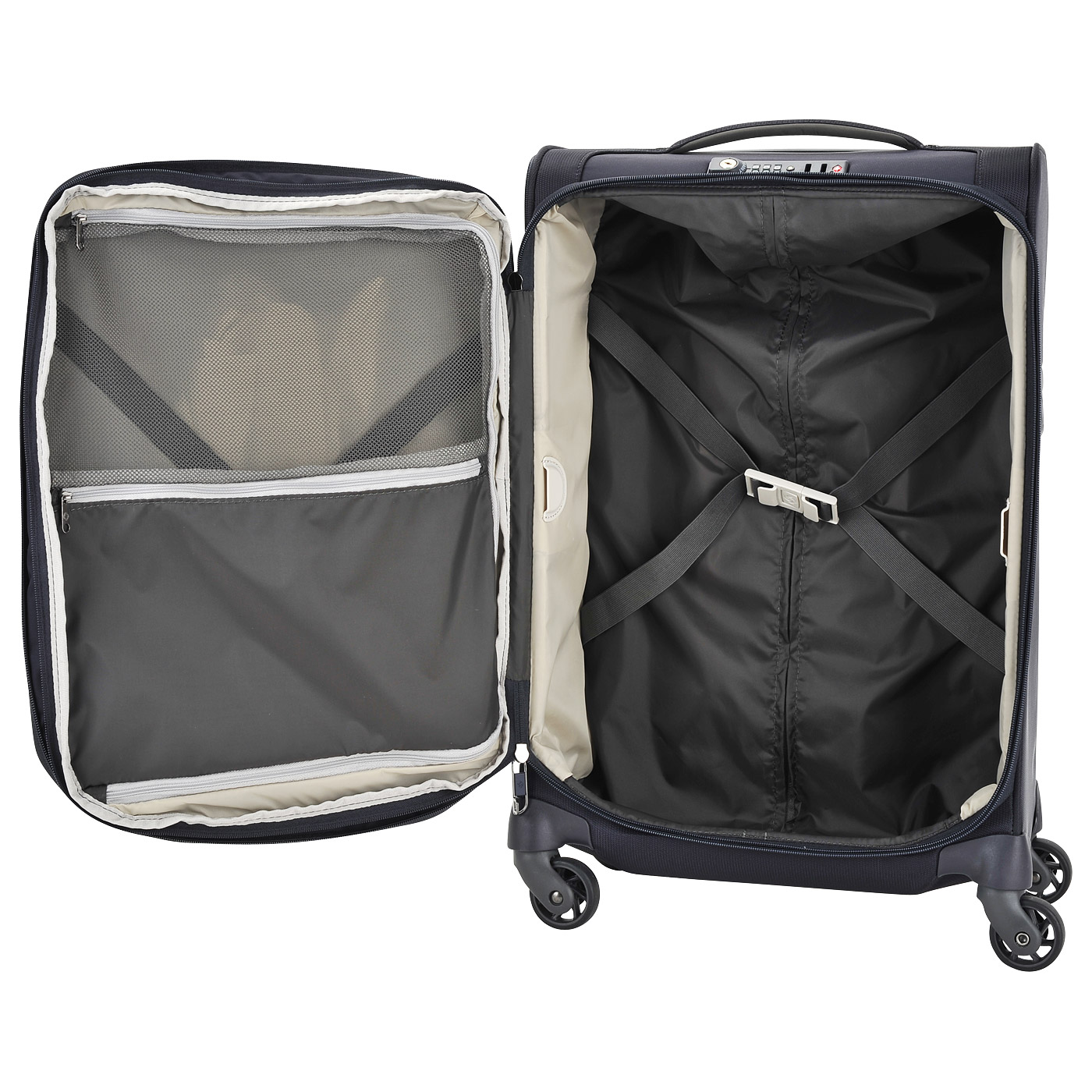 Чемодан маленький S тканевый с кодовым замком Samsonite Uplite