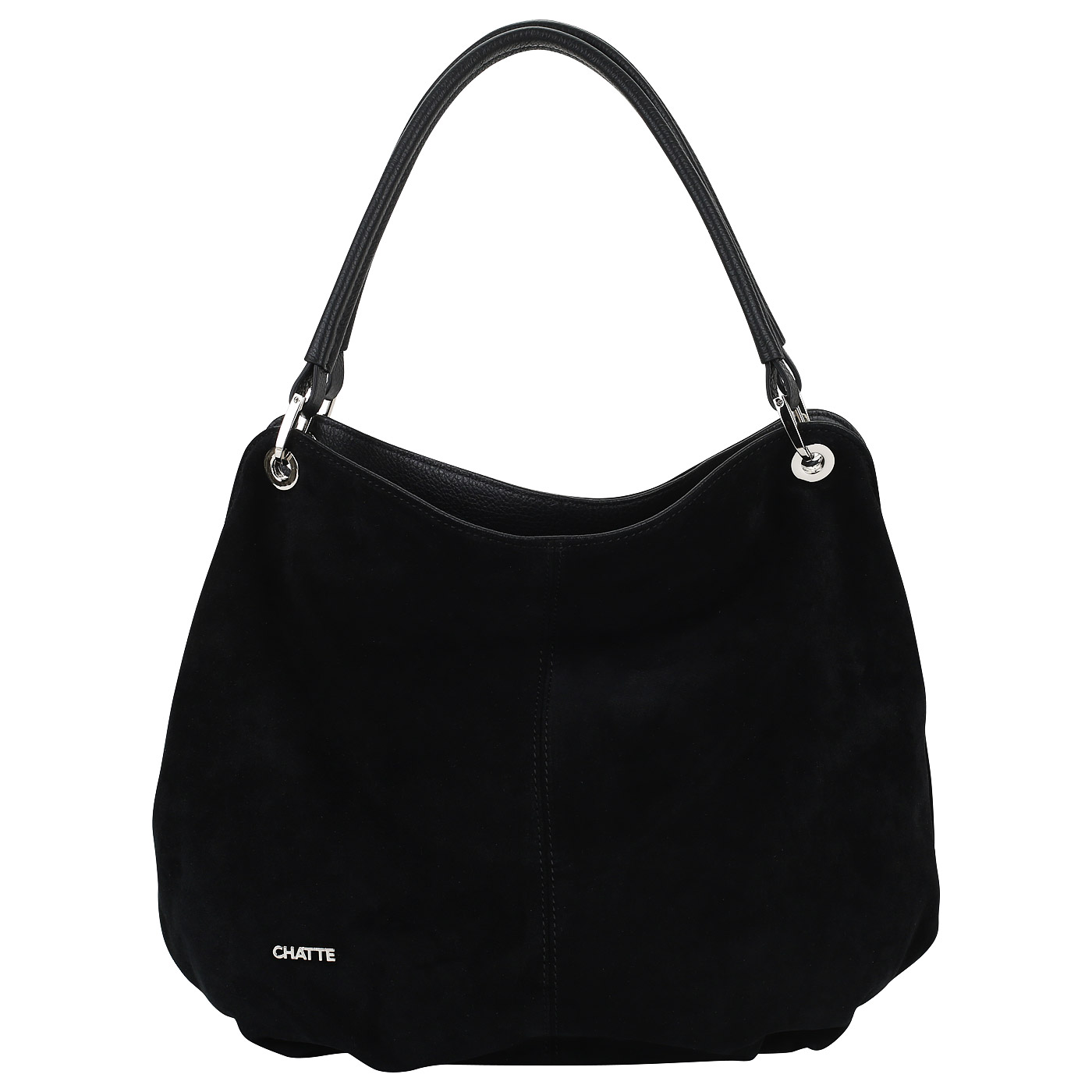 Chatte Мягкая сумка из кожи и замши