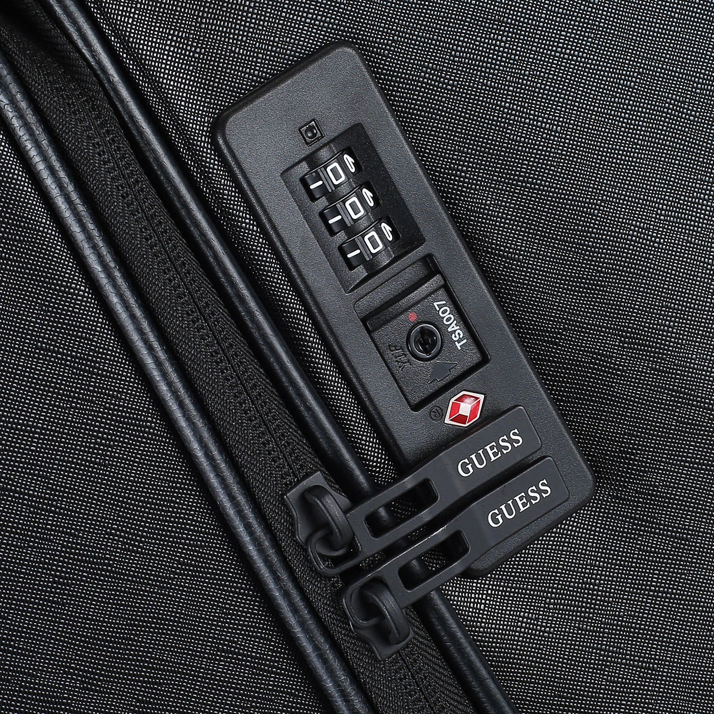 Чемодан сафьяновый Guess Napoli