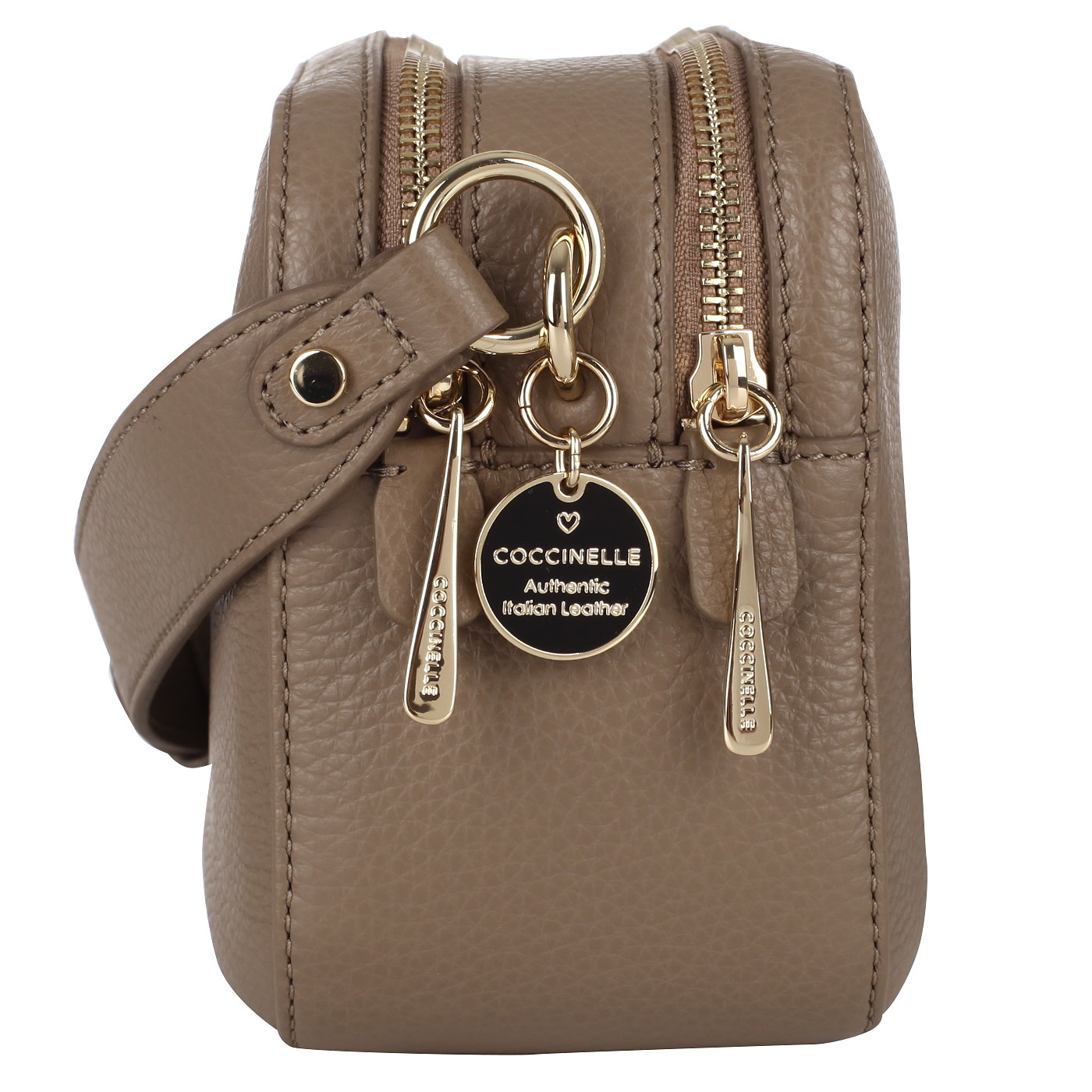 Кожаная сумочка через плечо Coccinelle Alpha