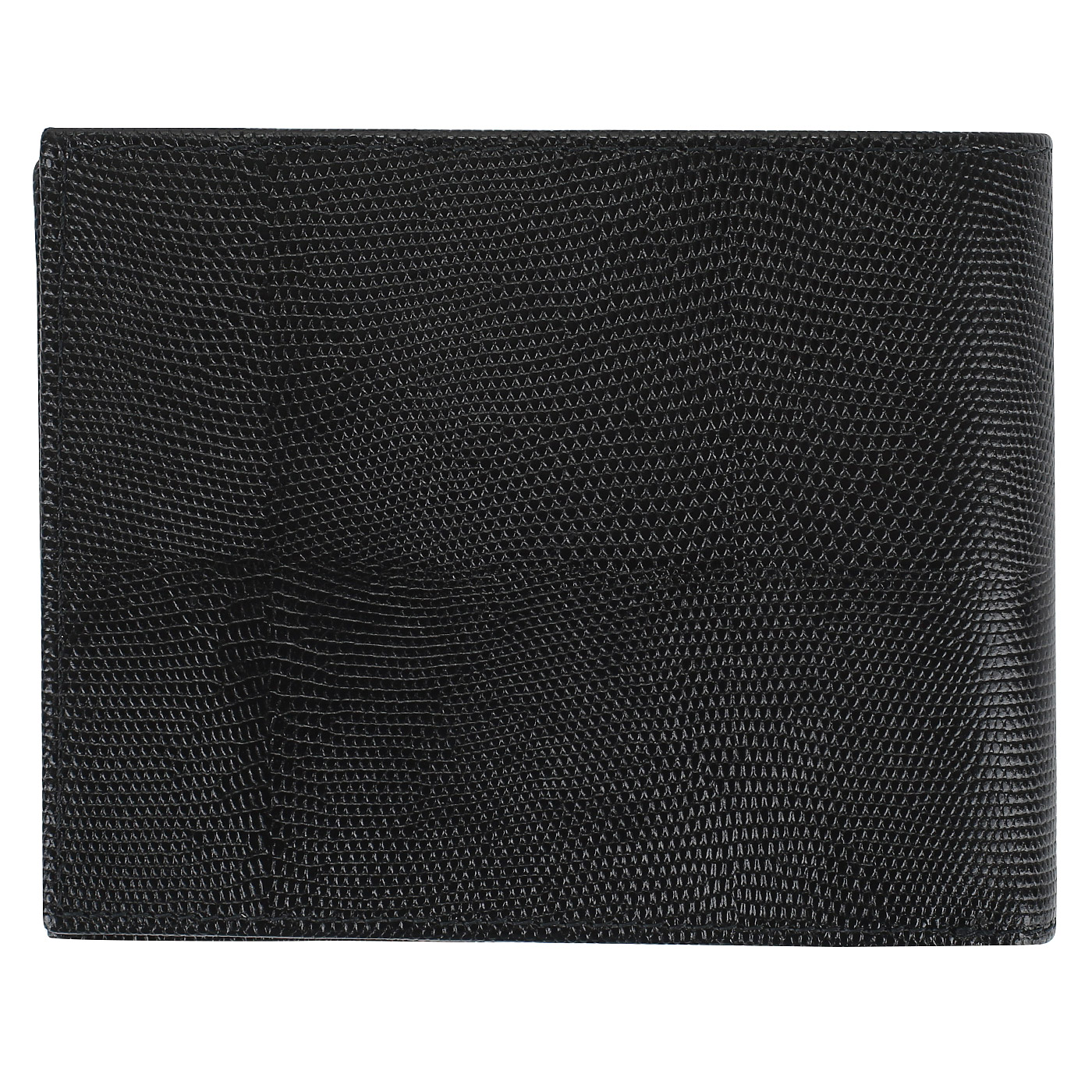 Черное кожаное портмоне Neri Karra 