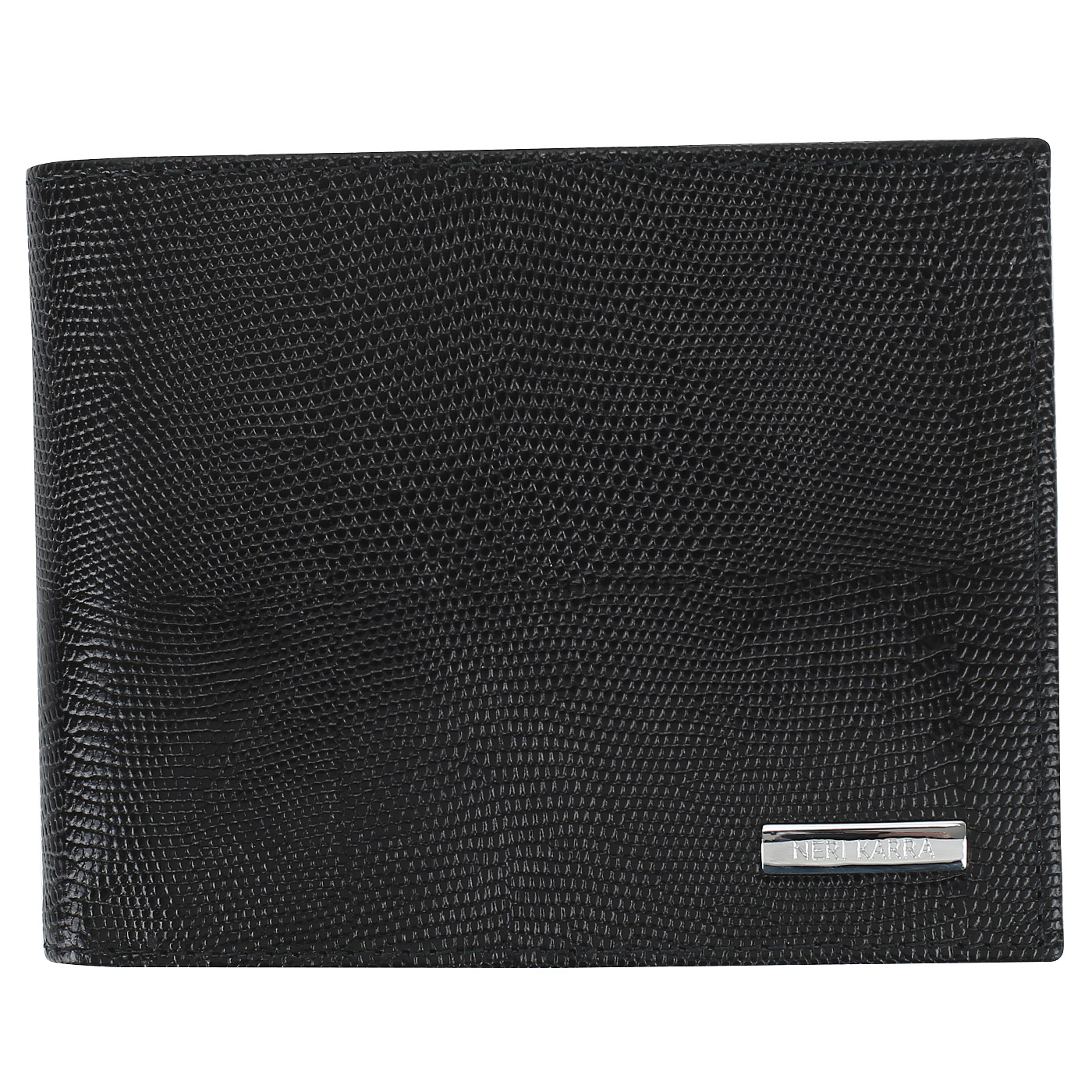 Neri Karra Черное кожаное портмоне