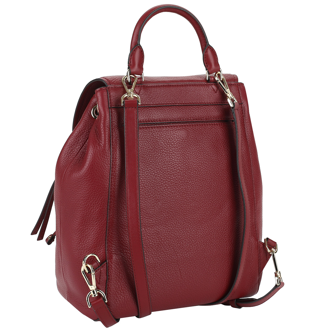 Кожаный вместительный рюкзак Michael Kors Evie