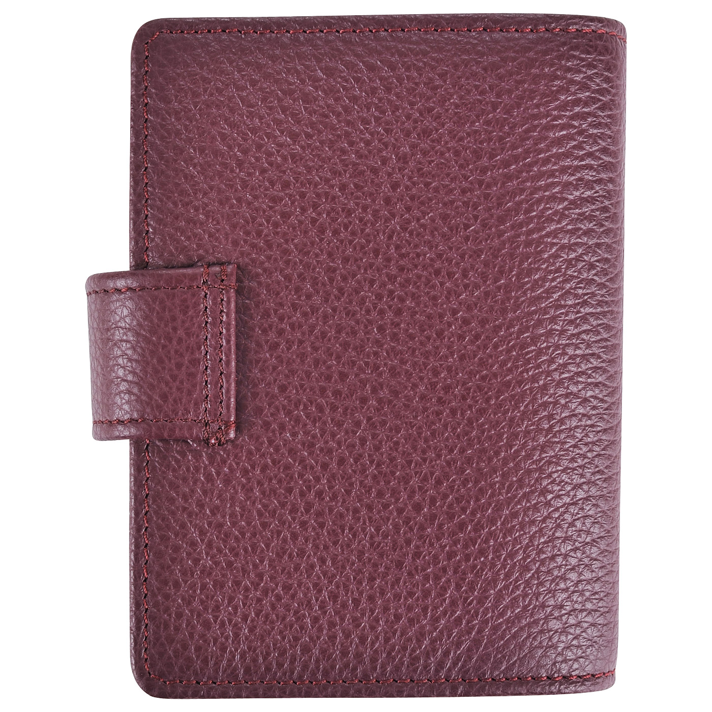 Кожаная визитница на кнопке Chatte Amelie