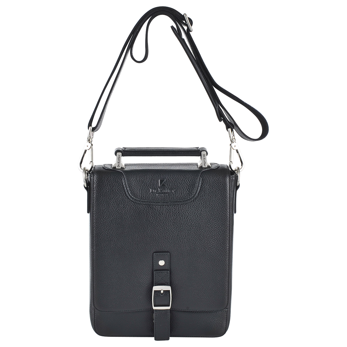 Dr. Koffer Мужская кожаная сумка через плечо