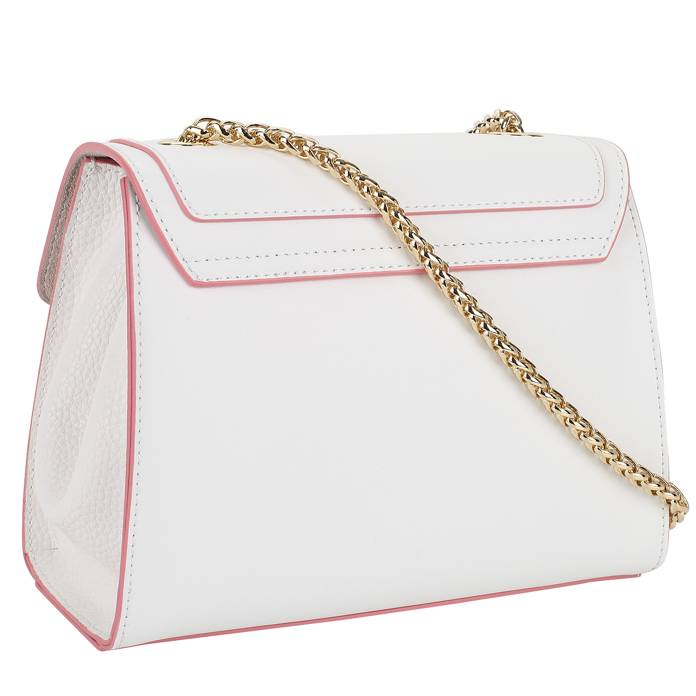 Кожаная сумка с клепками Cromia Nubia